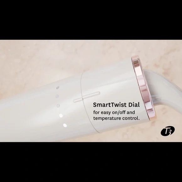 T3 SinglePass Curl Professional Curling Iron Ceramic Long Barrel